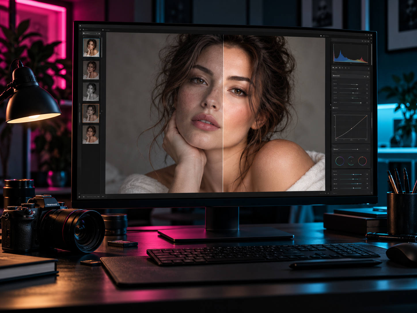 Professional photo editing and retouching services
